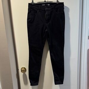 Old Navy Women's Jet Black Skinny Jeans